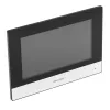 Hikvision DS-KIS604-S(C) video durvju telefona sistēma 2 MP 17,8 cm (7 inch) Melna, Pelēka, Sudraba