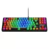 Mehāniskā spēļu tastatūra Sharkoon Crystal Shark Melns DE ar RGB apgaismojumu