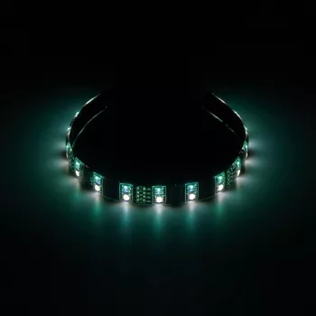 LED lente CableMod CM-LED-30-D30RGBW-R balta RGB 30 cm