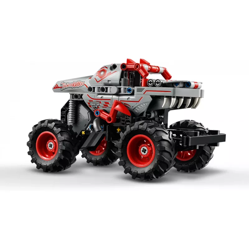 LEGO TECHNIC 42200 Monster Jam™ ThunderROARus™ ar atpakaļgaitas piedziņu
