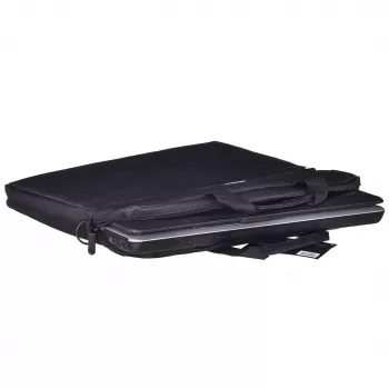 Portfelis IBOX TN6020 39,6 cm (15,6 collu) klēpjdatoriem — neilons, melns, plecu siksna