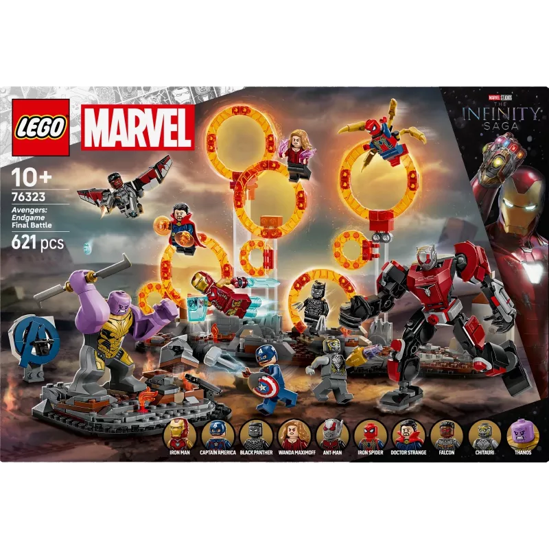 LEGO MARVEL 76323 Avengers: Endgame - Pēdējā kauja