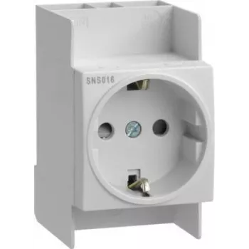 Kontaktligzda Hager SNS016 Balta