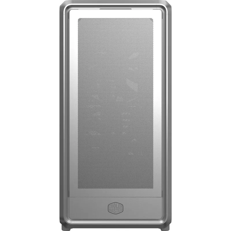 PC Midi Tower Cooler Master MasterFrame 600 Mesh Silver — atbalsta ATX/EATX, priekšā 2×200mm, 2.5 collu/3.5 collu diski