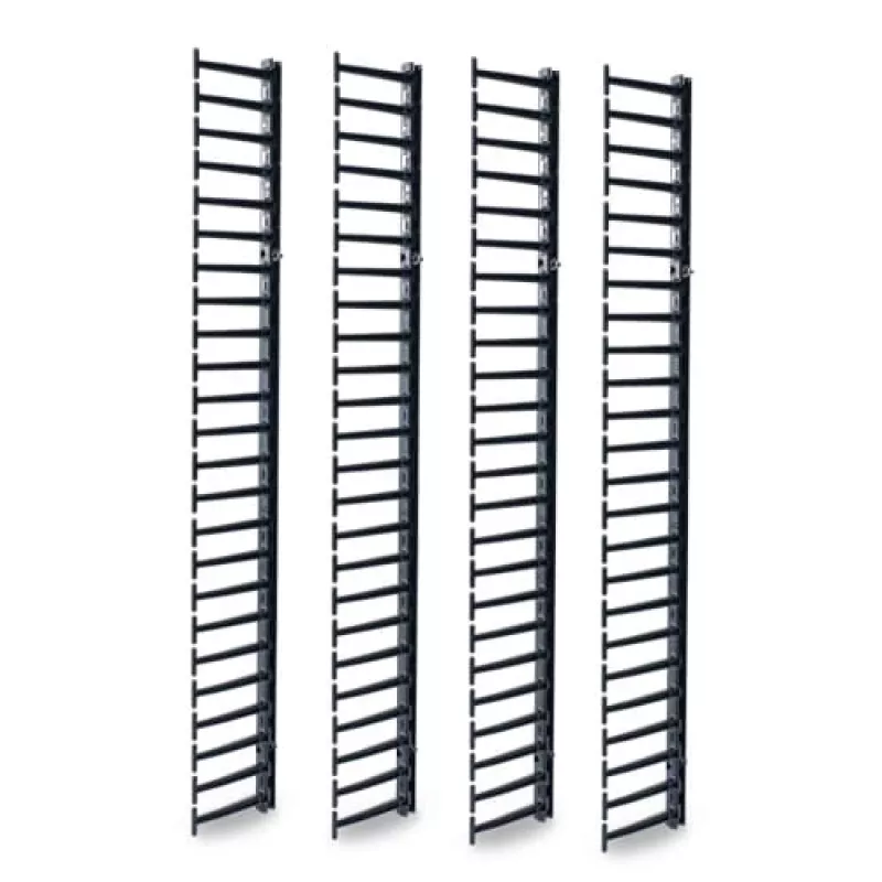 APC NetShelter kabeļu pārvaldība, Vertikāls kabeļu pārvaldnieks, priekš NetShelter SX tīkla skapjiem 48U, komplektā 4 gab., 250 x 2045 x 170 mm