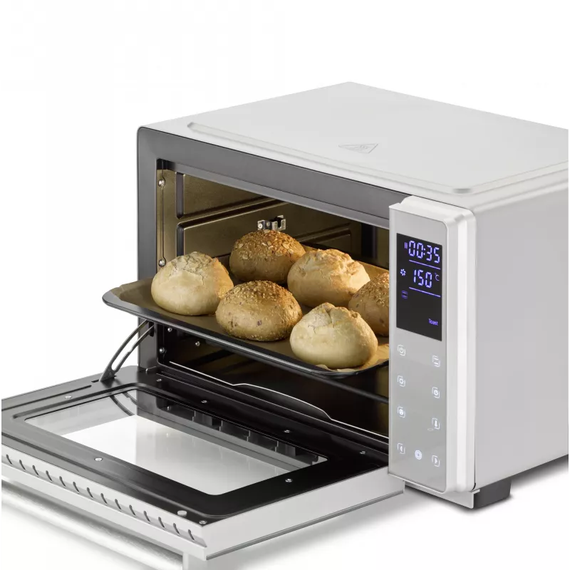 Kompaktā krāsns Caso Bake & Style 26 Touch 1500 W Sudraba — galda mini krāsns, 26 cm lietderīgais platums