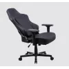 Spēļu krēsls Onex FX8 Formula X — ergonomisks sacīkšu stila sēdeklis, regulējami roku balsti, atgāšanās un slīpuma funkcijas, melns