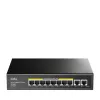 Cudy GS1010PE tīkla komutators Gigabit Ethernet 10 porti PoE Melns