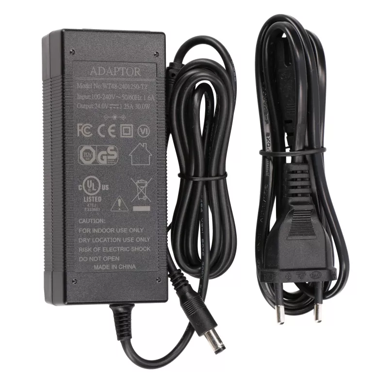 Strāvas adapteris Extralink PS-24V30W — 24 V līdzstrāva, 30 W izeja