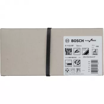 Bosch S 1122 BF, caurule, profils, biezs lokšņu metāls, 1.8 mm