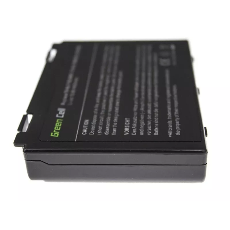 Baterija zaļa Cell AS01 ASUS K40 K50 K60 K70 X70, Li-Ion 10.8V 4400mAh, 6 elementi, Melna