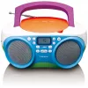 Portatīvais radio Lenco SCD41 Daudzkrāsu