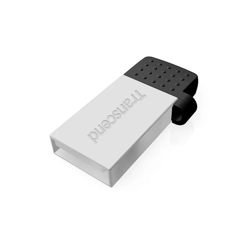 Transcend JetFlash Mobile 380 - USB zibatmiņa - 16GB - USB2.0 - sudraba krāsā (TS16GJF380S)