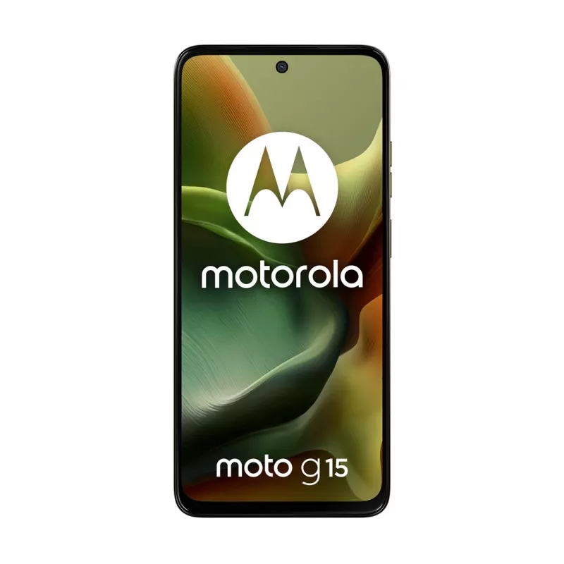 Motorola moto g15 17.1 cm (6.72 inch) Dual SIM Android 15 4G USB Type-C 8 GB 128 GB 5200 mAh Zaļa