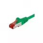 Wentronic Goobay CAT 6 komutācijas kabelis, S/FTP (PiMF), zaļš, 20 m - LSZH bez halogēna, varš (68296)