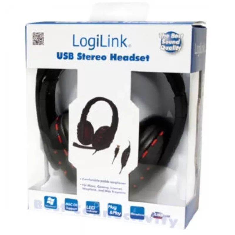 Austiņu komplekts LogiLink HS0033