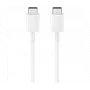 Samsung GP-TOU021RFC - USB kabelis - 24 kontaktu USB-C (vīr.) uz 24 kontaktu USB-C (vīr.) - 1,8 m - USB barošanas padeve (3 A, 25 W) - Balts (GP-TOU021RFCWW)