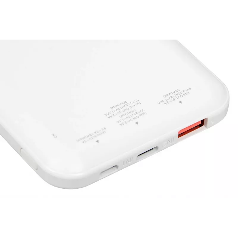 Pārnēsājama ārējā baterija IBOX IPB10 10000 mAh, litija jonu, Quick Charge 3.0, USB-C un USB-A izejas, 20W PD
