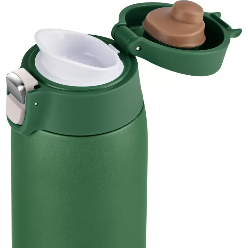 Ceļojuma krūze EMSA N2151900, tumši zaļa, 0,4 L, paceļams vāciņš