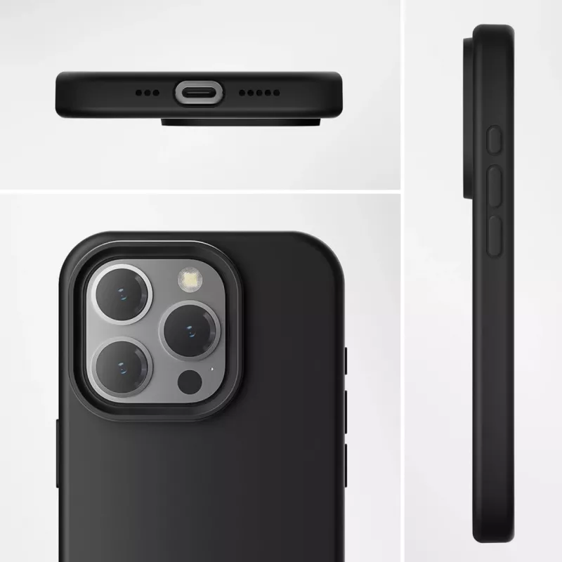 4smarts 540580 - Vāciņš - Apple - iPhone 15 Pro - 15,5 cm (6.1) - Melns