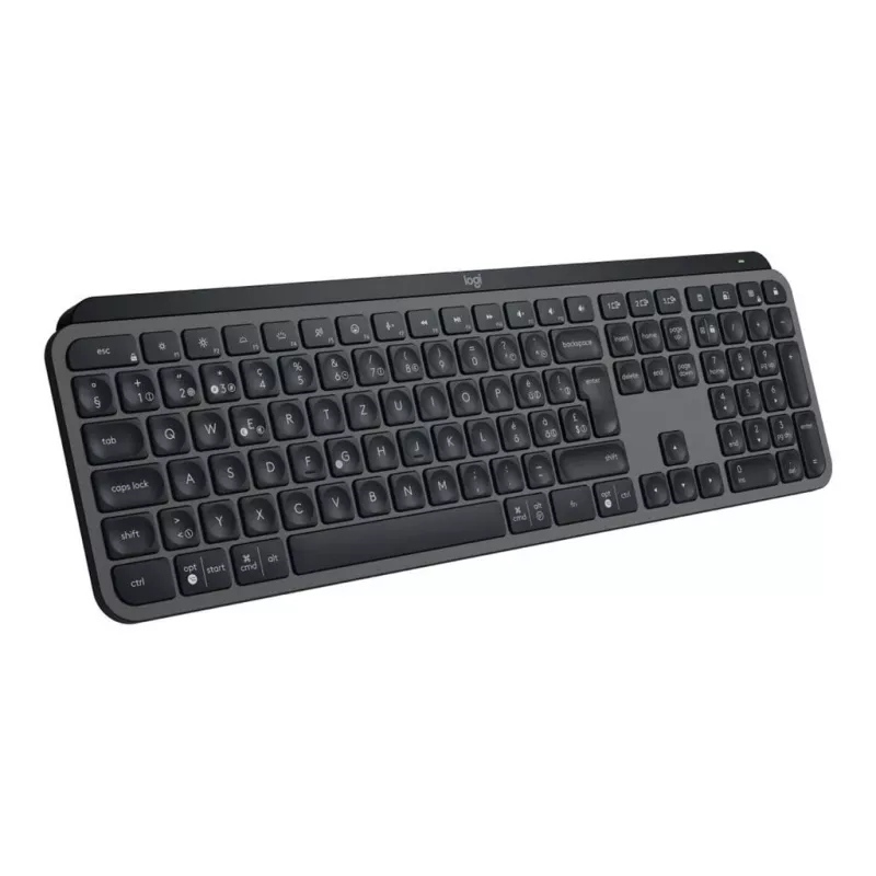 Logitech MX Keys S tastatūra RF bezvadu + Bluetooth QWERTZ Šveices grafīta (920-011571)