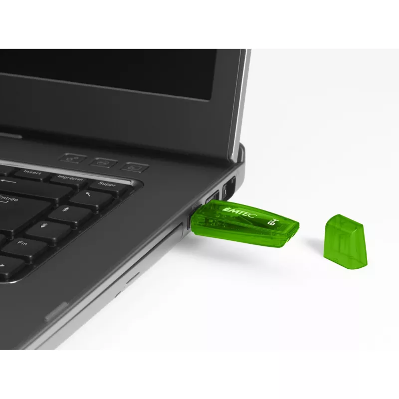 USB zibatmiņa Emtec 64 GB USB Type-A 2.0 zaļa ECMMD64G2C410