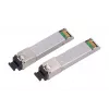 SFP WDM optisko raiduztvērēju pāris Extralink 1.25G 1310/1550nm vienmoda 3km SC DOM