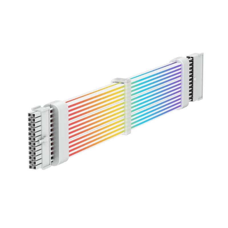 Gamemax | PSU pagarinātājkabelis | MB 24PIN-B | Balts