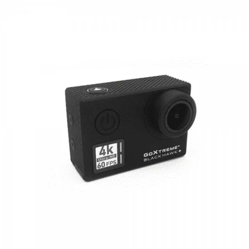 Easypix GoXtreme MelnsHawk+ 4K - darbības kamera - uzstādāma - 4K / 60 kadri/s - 12,0 MPix - Wi-Fi - zemūdens līdz 60 m