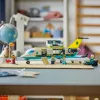 LEGO City Avārijas lidmašīna 60465 – neliels glābšanas lidaparāta būvēšanas komplekts, 403 detaļas, 4 minifigūriņas, vecums 6+