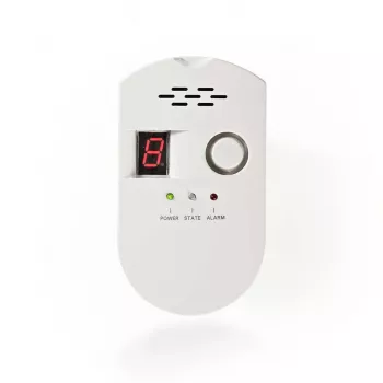Nedis DTCTG10CWT gāzes detektors (LPG, dabasgāze)