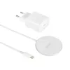 Intenso MW1 viedtālruņa magnētiskais bezvadu ātrais lādētājs, USB, iekštelpām, 12V