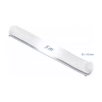 Pītā uzmava DeLOCK 20809 5 m x 16 mm balta
