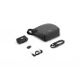 Mikrofona uztvērējs DJI Mic 3 Camera mount melns — darbināms ar baterijām, komplektā 3,5 mm audio un USB kabeļi
