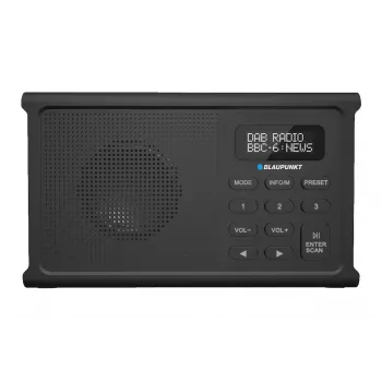 Blaupunkt DR3BK Pārnēsājams radio melns