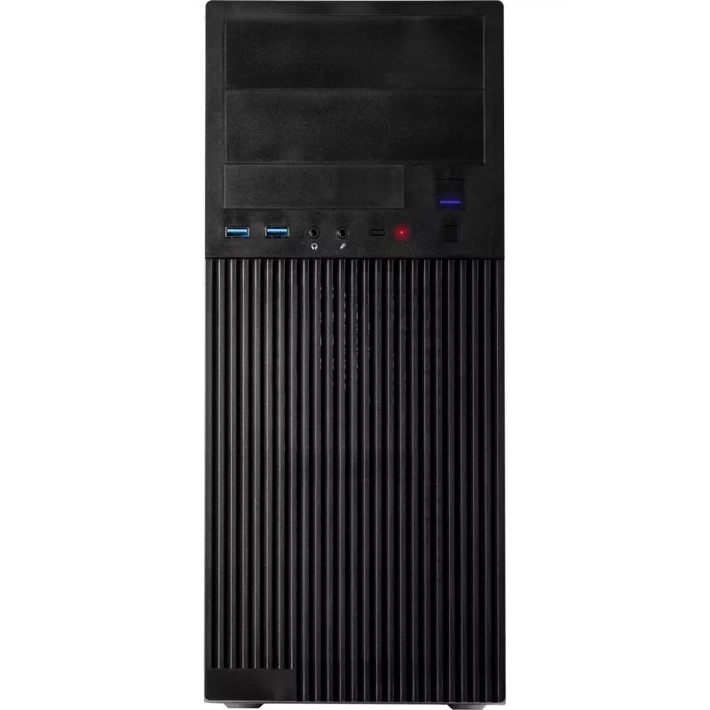 Datora korpuss INTER-TECH IT-2815 Linear, ATX, melns