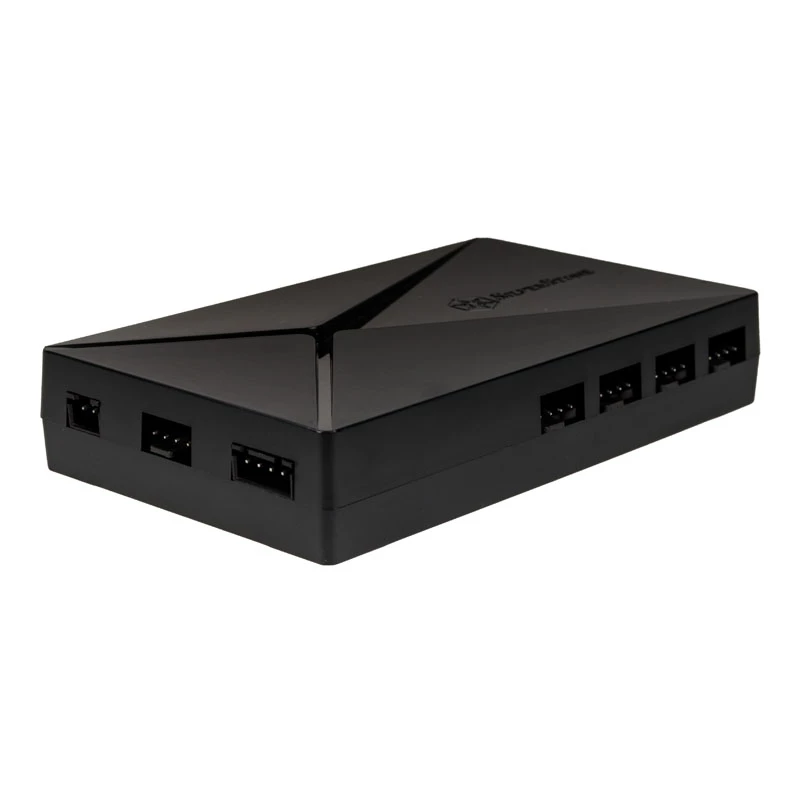 SilverStone SST-LSB02-E - ARGB LED centrmezgls, kontrolleris - melns