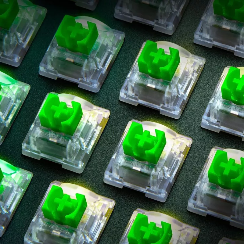 Key Switch Razer RC21-02040200-R3M1 zaļa Transparent 36 pcs