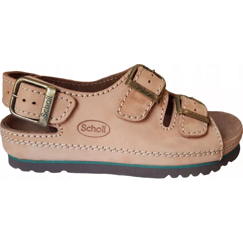 Ērtas Scholl AIR BAG BACK STRAP BRONZE sandales 39