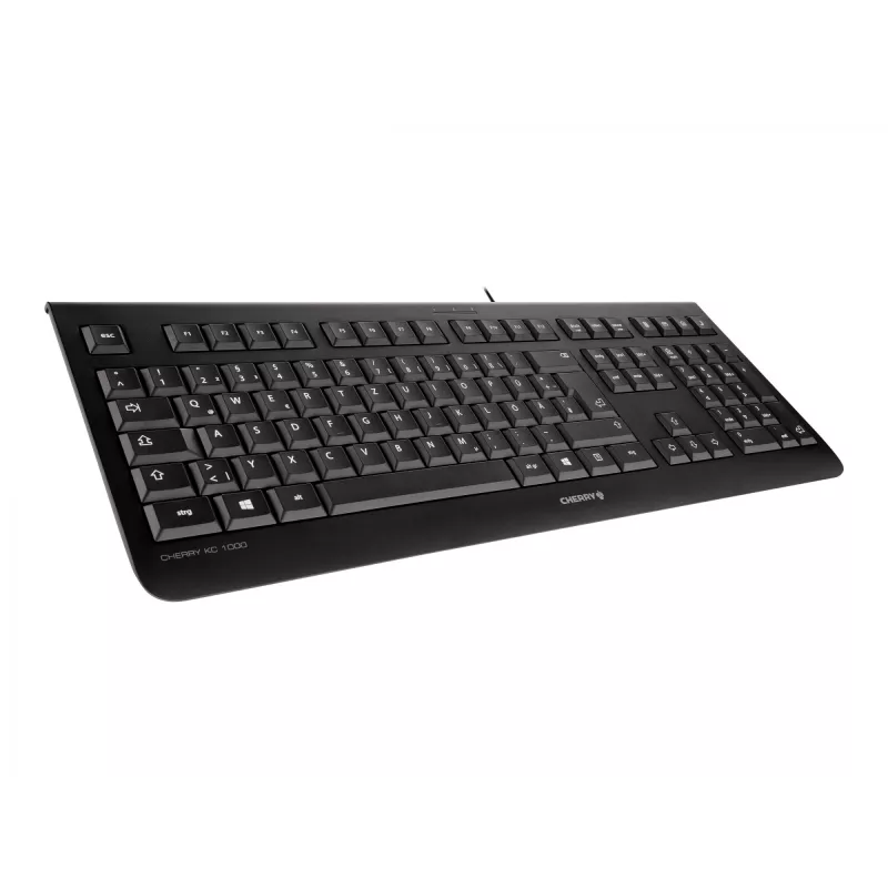 Cherry KC 1000 - tastatūra - ziemeļvalstu - melna
