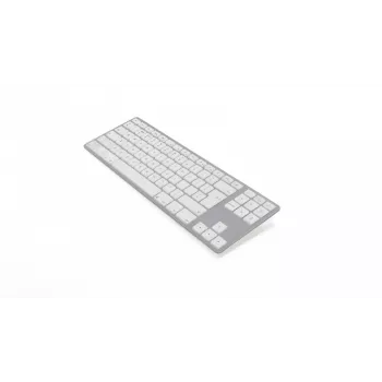 Alumīnija tastatūra Mac Tenkeyless Sudraba