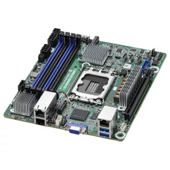 ASRock EC266D4ID-2T/X550 mātesplate Intel C266 LGA 1700 mini ITX