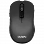 Bezvadu pele RX-560SW melna (klusa, BT 5+1BT, 800-1600DPI, Soft Touch, blistera iepakojumā)