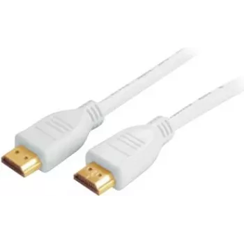 shiverpeaks BASIC-S HDMI kabelis, A-spraudnis — A-spraudnis, 1,5 m, apzeltīti kontakti, Full-HD kvalitātei (4096 x 2160) (BS77471-W)