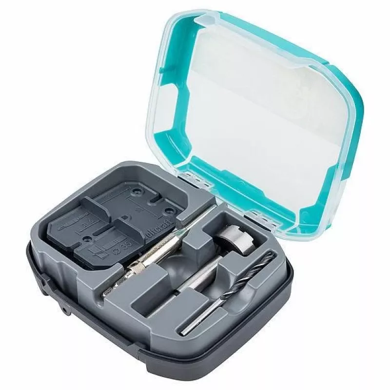 Eņģu urbju komplekts wolfcraft GmbH 4656000 3 gab. piemērots kokam