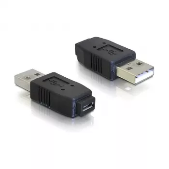 Adapter USB micro-A+B female to USB2.0-A male DeLOCK 65029