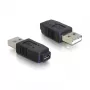 Adapter USB micro-A+B female to USB2.0-A male DeLOCK 65029
