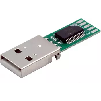 USB uz RS-232 sērijveida pārveidotāja plate Exsys EX-13101 ar FTDI mikroshēmojumu, USB-sērijveida adaptera plate