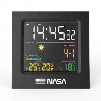 Laika stacija Nasa WS300 10-in-1 bezvadu sensors iekštelpu un āra uzraudzībai