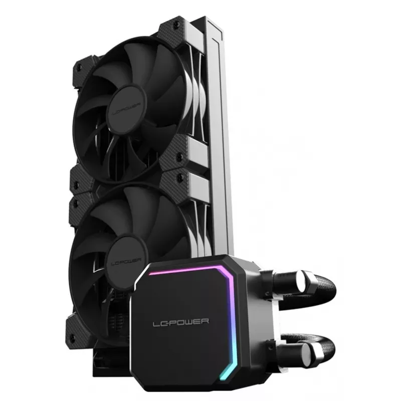 Universāls šķidruma dzesētājs LC-Power LC-CC-240-B 12 cm Melns